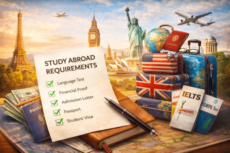 Study abroad requirements