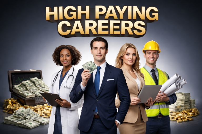 high paying careers jobs