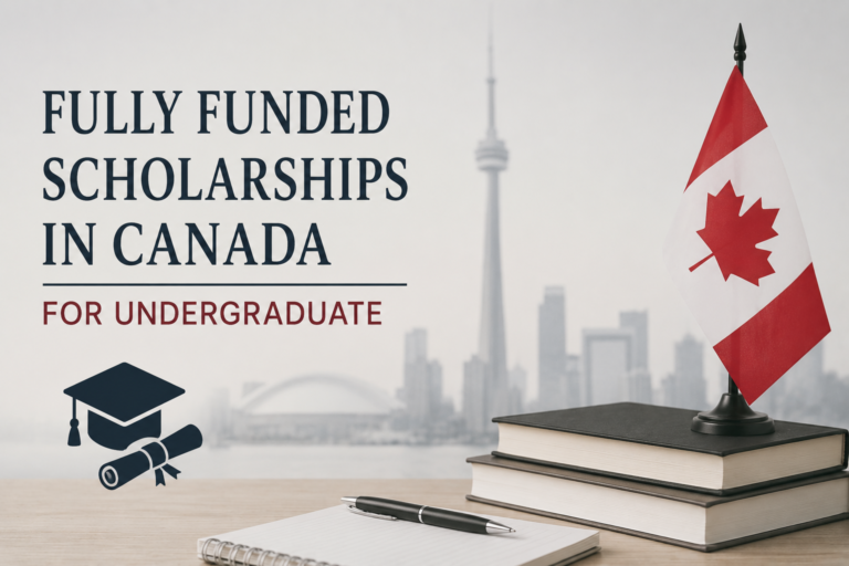 fully funded scholarship in Canada for undergraduates