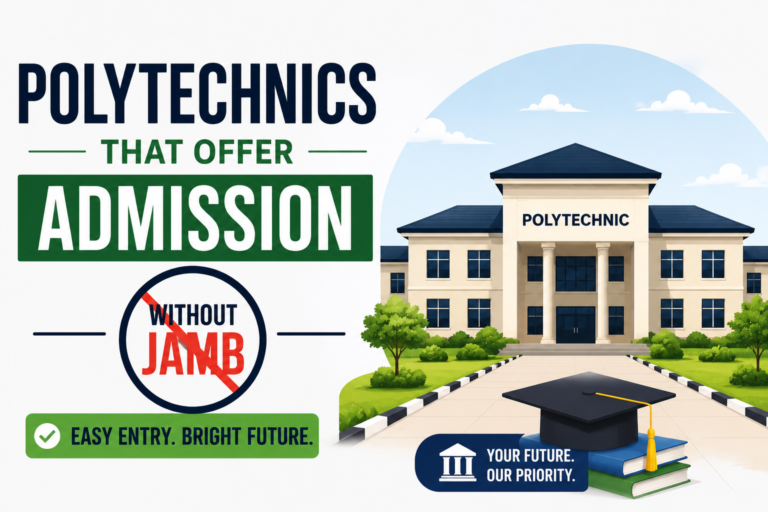 Polytechnics That Offer Admission Without JAMB