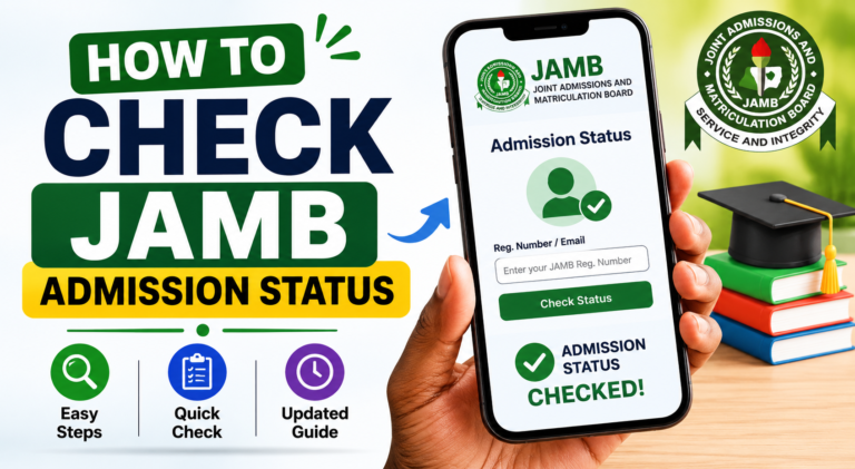 How to Check JAMB Admission Status