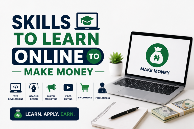 Skills to Learn Online to Make Money