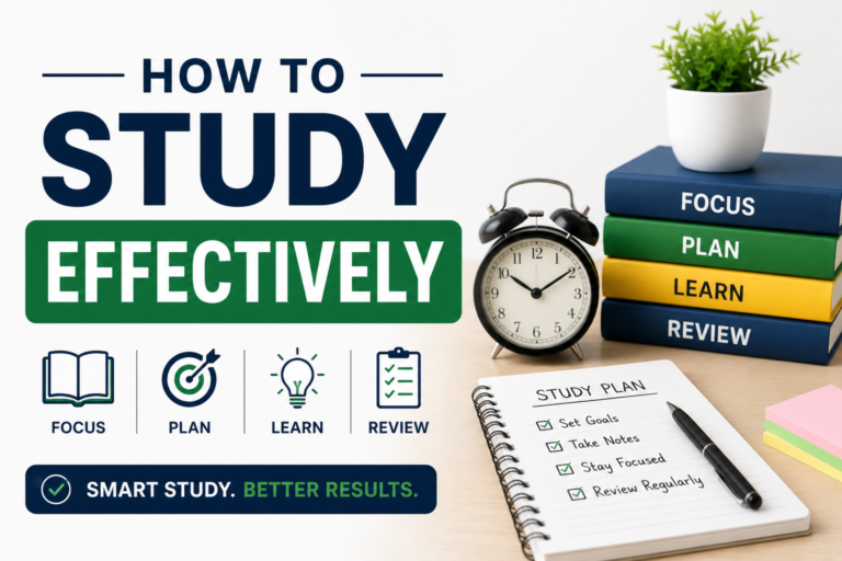 How to Study Effectively