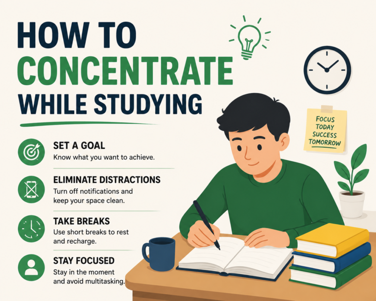 How to Concentrate While Studying